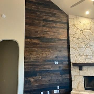 Reclaimed Brown Board - Wall Panel