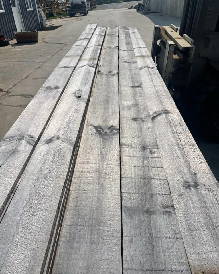 Silver Circle Sawn - wall panel