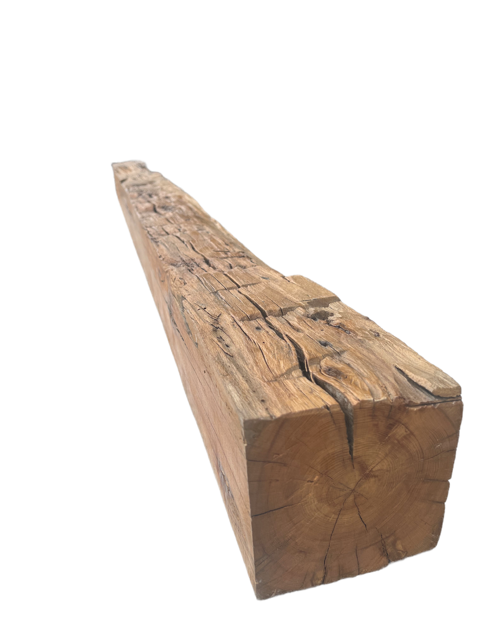 Reclaimed Wood Mantel 6 1/4 X 6 1/4 X 65 7/8