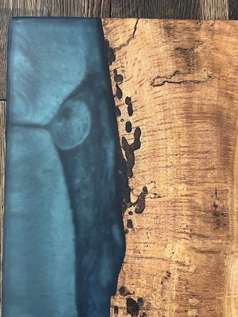 Custom Epoxy Wood Charcuterie Board