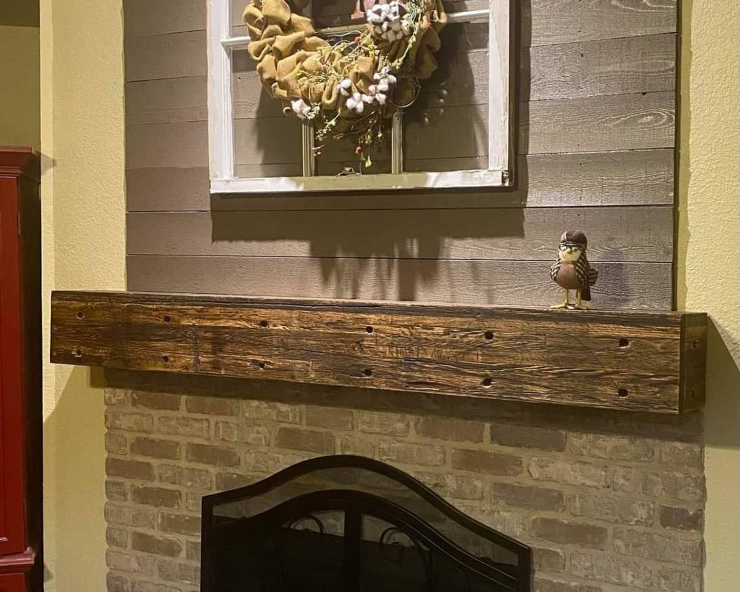 Reclaimed Cargo Board - Million Mile Oak Mantel - Custom Sizes