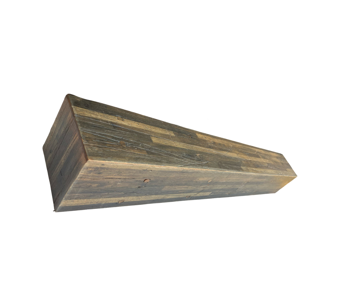 Reclaimed Cargo Board - Million Mile Oak Mantel - Custom Sizes