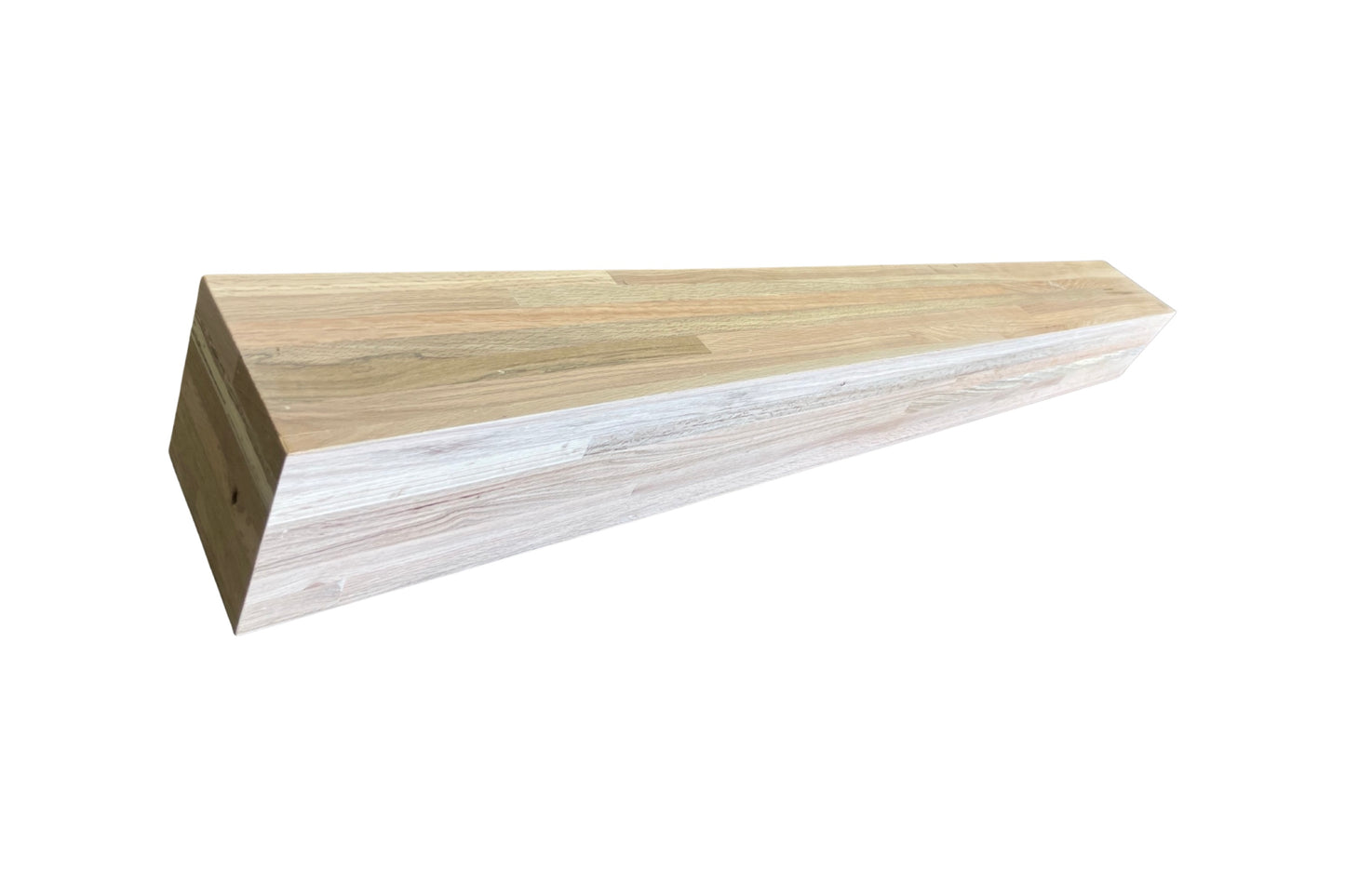 8x8x60 Reclaimed Cargo Board - New Mile Oak Mantel