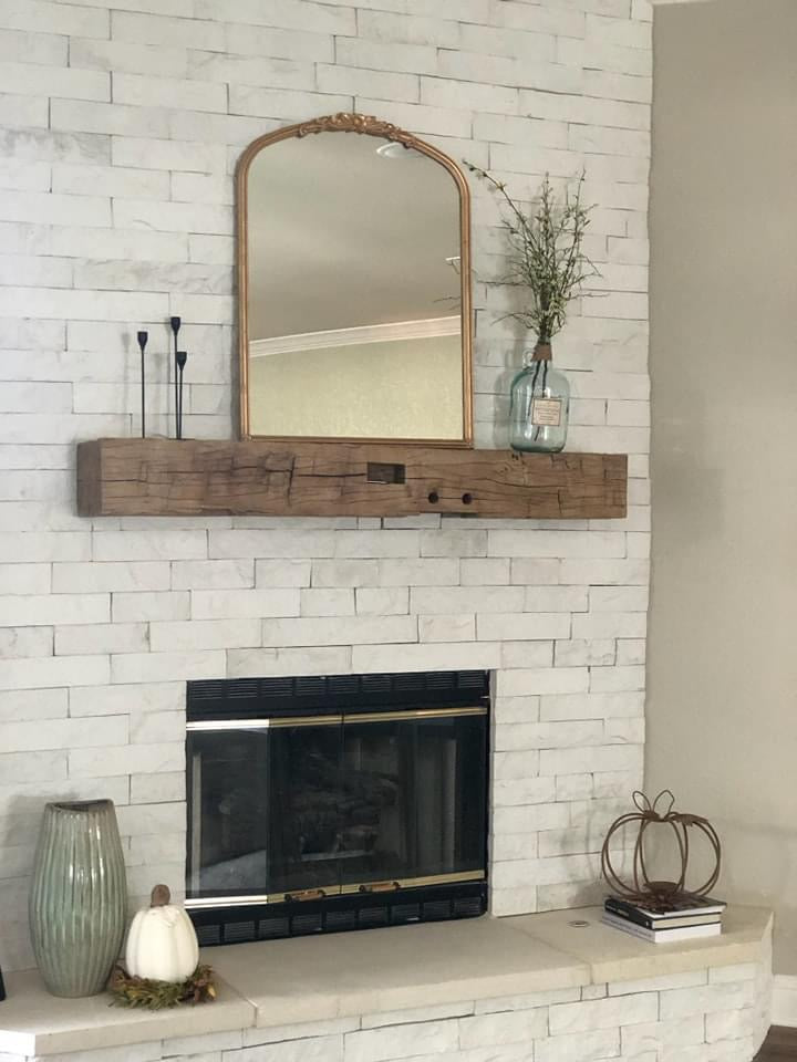 Reclaimed Mantel