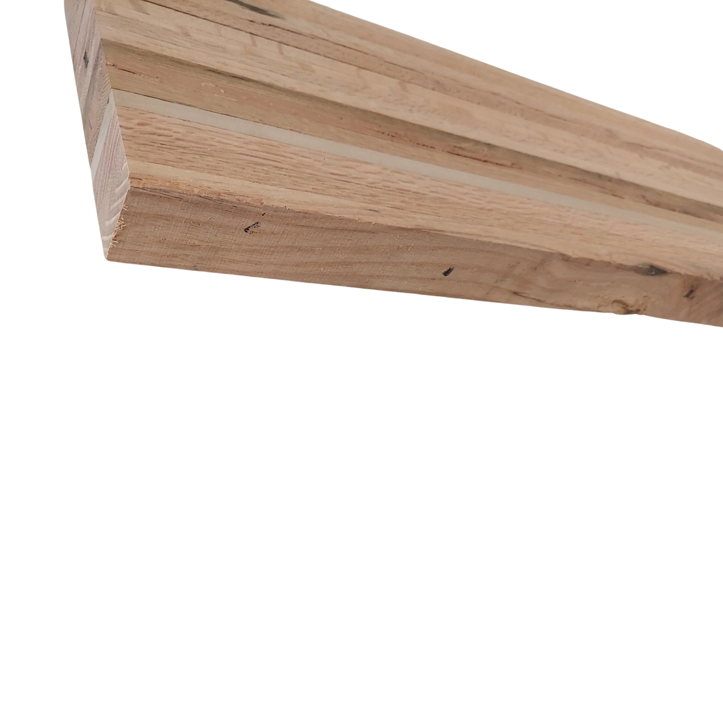 2" Thick| Thin Butcher Block Style Shelves | Free Shipping + Floating Brackets Included| Easy to Install