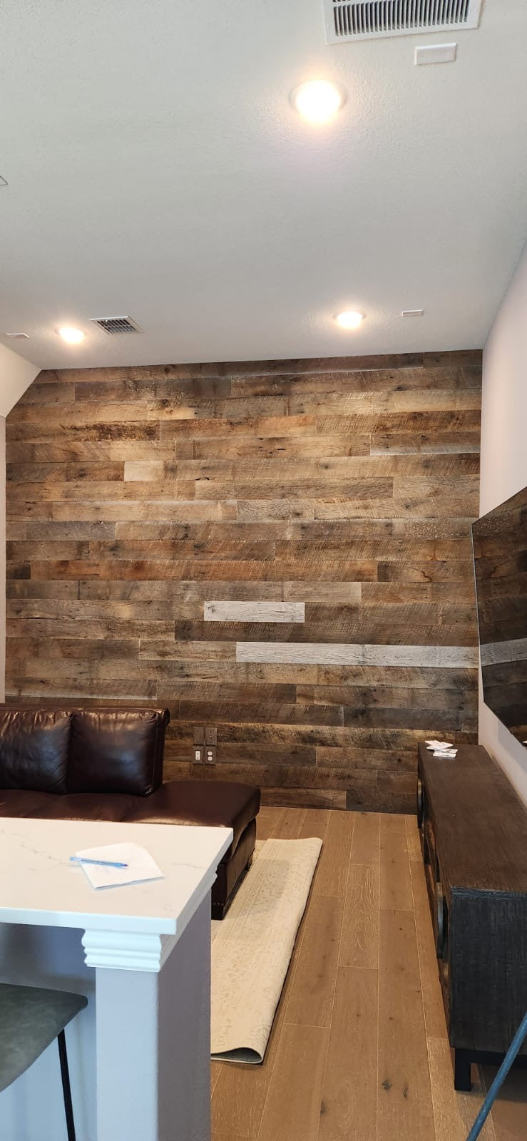 Weathered Rustic White Oak - Wall Panel