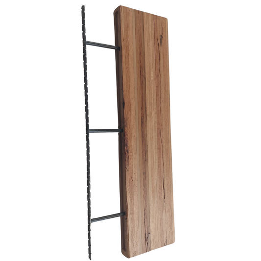 2" Thick| Thin Butcher Block Style Shelves | Free Shipping + Floating Brackets Included| Easy to Install