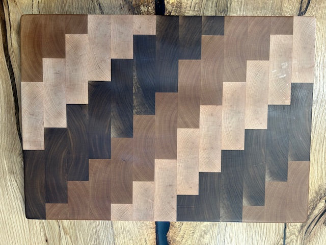 Custom Wood Charcuterie Dark and Light Wood