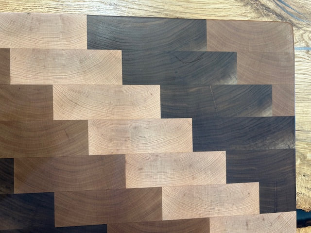 Custom Wood Charcuterie Dark and Light Wood