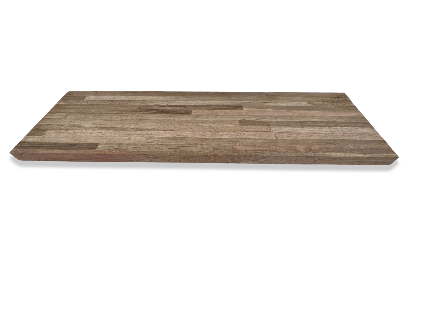 New Mile Oak Reclaimed Cargo Board Flooring Butcher Block Style Shelves